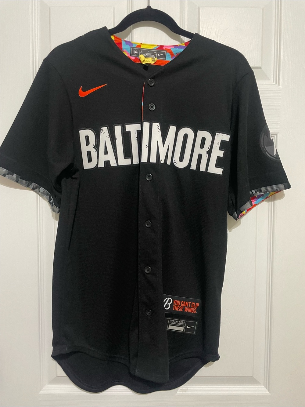 Men's Nike Black Baltimore Orioles City Connect Jersey - Ripken 8 - Size Small